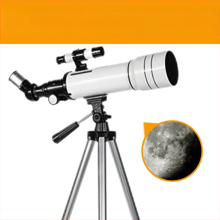 Monokulinis astronominis teleskopas, 16–200× priartinimas, regėjimo laukas 100/1000 m, modelis 40070 Upgrade