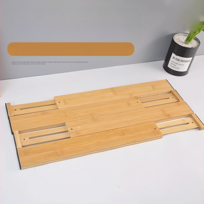 Ξύλινος διαχωριστής συρταριού για επιτραπέζια εγκατάσταση – μονή στρώση, αποθήκευση στο υπνοδωμάτιο