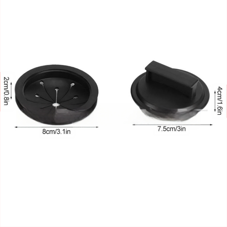 Αξεσουάρ για αποβλήτων τροφίμων, τύπος ανύψωσης, πλαστικό, μοντέλο 231213-02, βρετανικού στυλ νερού, μοντέρνο απλό σχέδιο