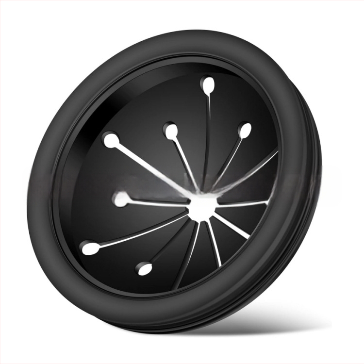 Αξεσουάρ για αποβλήτων τροφίμων, τύπος ανύψωσης, πλαστικό, μοντέλο 231213-02, βρετανικού στυλ νερού, μοντέρνο απλό σχέδιο