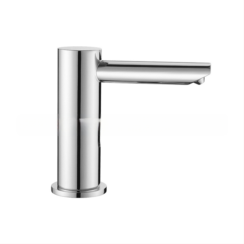 Αυτόματος αισθητήρας αφρού σαπουνιού, τύπος βρύσης – ορείχαλκος, χρωμιοποιημένη επίστρωση, μοντέρνο μινιμαλιστικό στυλ, λειτουργία επαγωγής, βάρος 2 κιλά