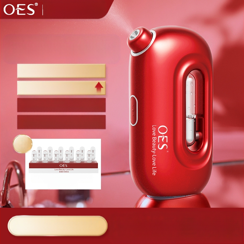 Устройство за кислородна инфузия на лицето — автоматичен ръчен пръскал за хидратация, пластмасов корпус, възможност за персонализация, за домашна употреба