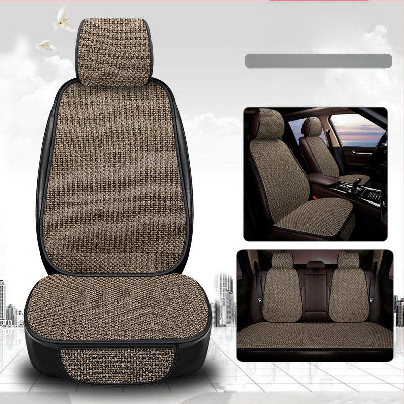 Κάλυμμα καθίσματος αυτοκινήτου, καθολικό για πέντε θέσεις, μαξιλάρι τεσσάρων εποχών, υλικό: ίνα, χωρίς γέμισμα, μάρκα Torreya tree.