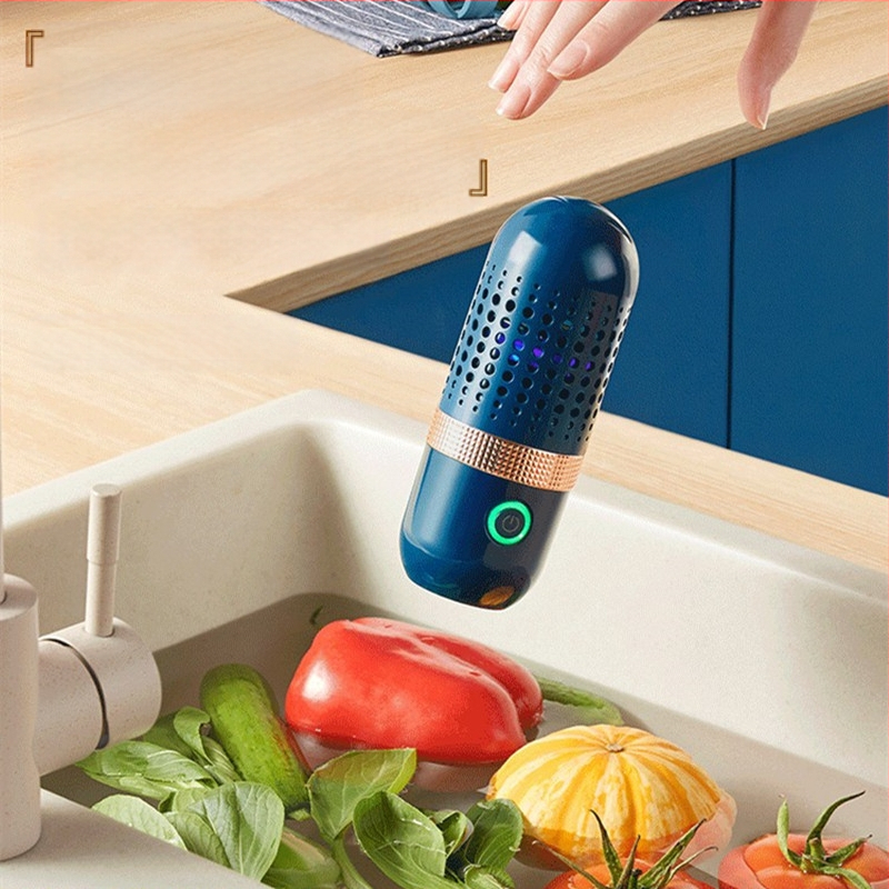 TY-77 Безжично устройство за почистване на плодове и зеленчуци с микрокомпютърно управление, капацитет до 4 л, напрежение 5V, мощност 8W