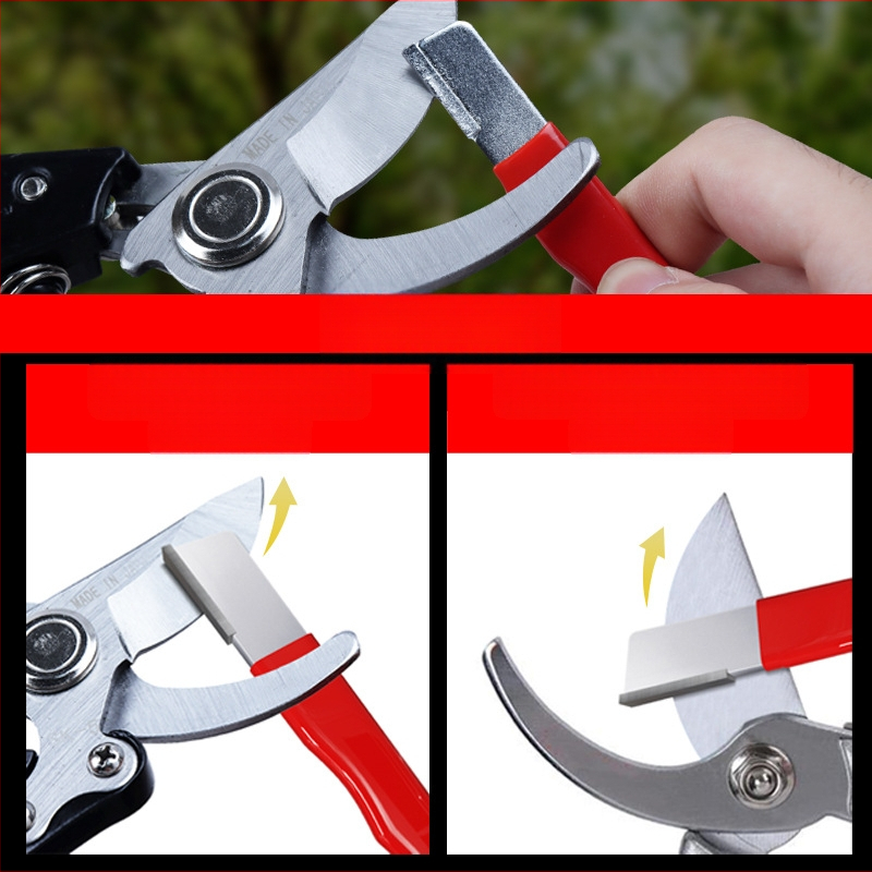 Преносимо външно заточващо средство за градински ножици и ножове — циментен карбид, двуфункционално заточване, персонализирана обработка