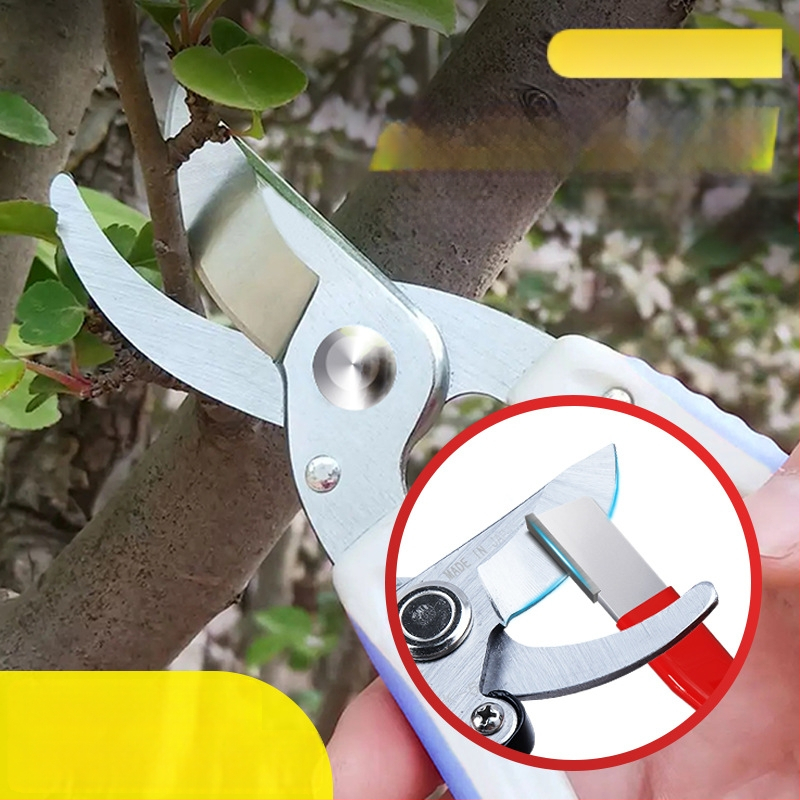 Преносимо външно заточващо средство за градински ножици и ножове — циментен карбид, двуфункционално заточване, персонализирана обработка