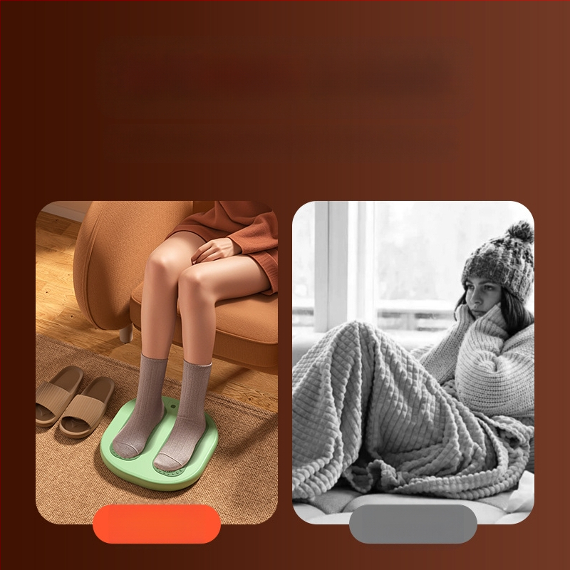 Kojų šildymo masažuoklis - USB maitinimas, 5V/5W, mechaninis veikimas, universalus naudojimas