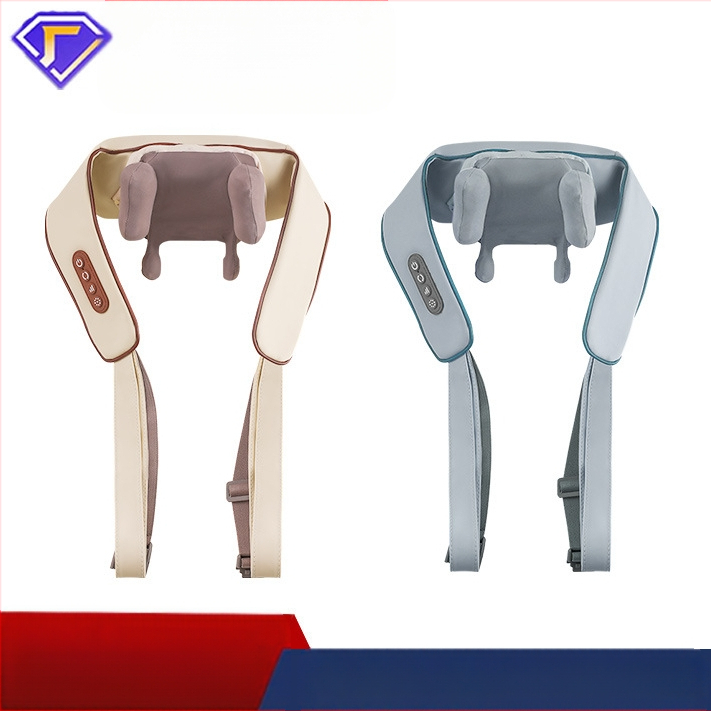 Masazer za ramena i vrat sa 6 masažnih glava, USB napajanje, infracrvena terapija, model YZ-R8, tajmer