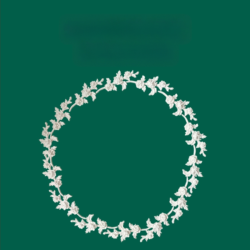 Υποστήριξη δοκού γύψου με ημικυκλικό αρχιτεκτονικό μοτίβο — γύψινα διακοσμητικά, ανάγλυφος σχεδιασμός, μοντέρνα απλότητα