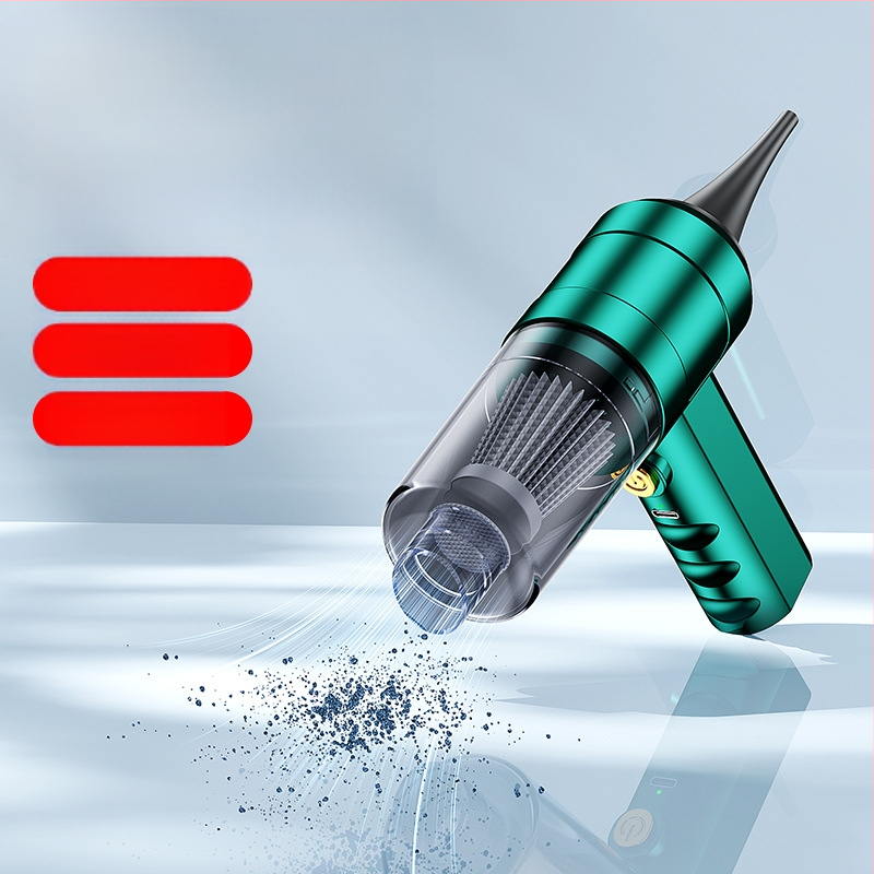 Rokas automašīnas putekļsūcējs, uzlādējams, 14W, 3100Pa, spriegums līdz 36V