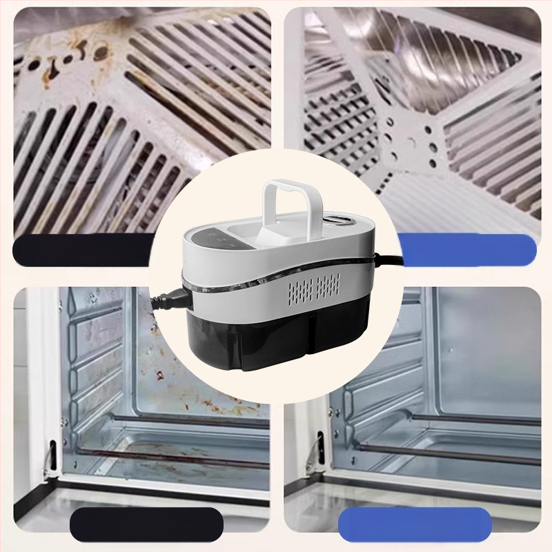 Távirányítós otthoni gőztisztító készülék, 1500 W, 110–220 V, 901 ml kapacitás