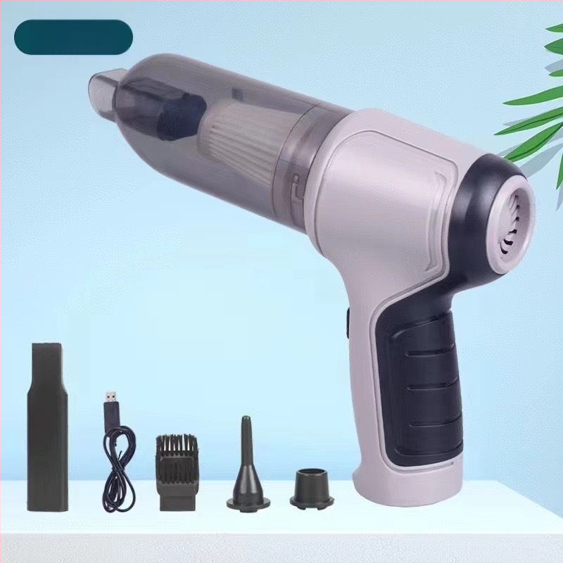 Χειροκίνητη σκούπα αυτοκινήτου, ασύρματη, 7.4V, 120W, 1900Pa αναρρόφηση, επαναφορτιζόμενη