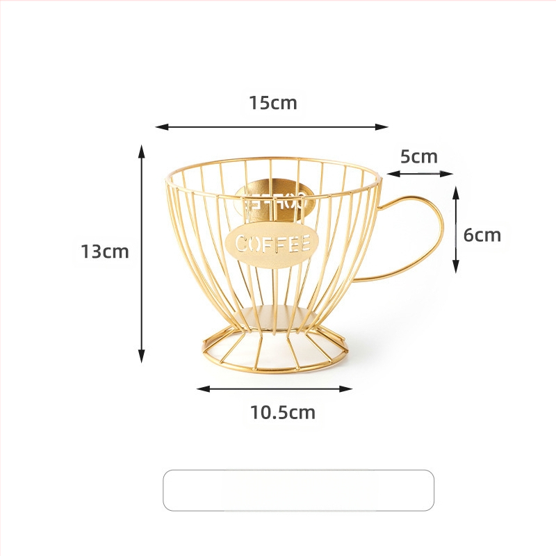 Kalti plieno vaisių krepšelis, Skandinaviško paprasto stiliaus, Hongtu (Brand: Hongtu; Style: Simple; Category: Fruit basket; Time to market: Autumn 2023; Quality: Superior)