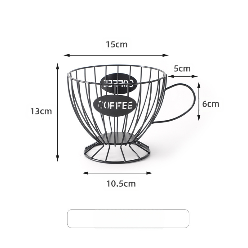Kalti plieno vaisių krepšelis, Skandinaviško paprasto stiliaus, Hongtu (Brand: Hongtu; Style: Simple; Category: Fruit basket; Time to market: Autumn 2023; Quality: Superior)