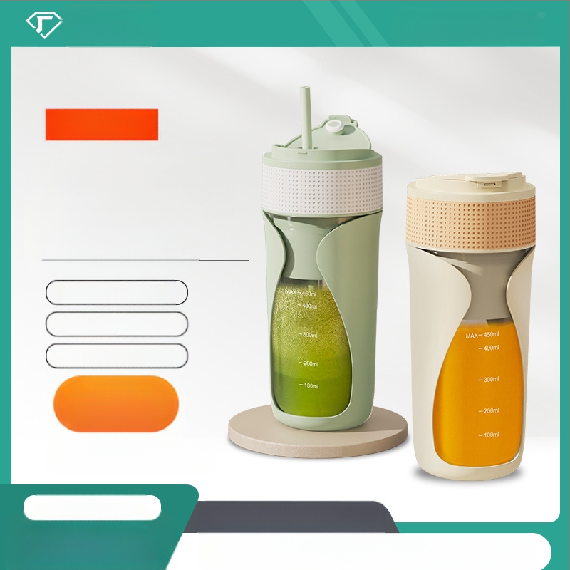 Nešiojamas belaidės vaisių sulčių puodelis, aukštos spartos 12001–15000 aps./min, talpa 401–600 ml, 50W, įmontuota baterija, PC maisto klasės plastikas