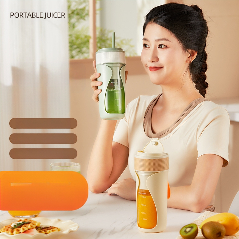 Nešiojamas belaidės vaisių sulčių puodelis, aukštos spartos 12001–15000 aps./min, talpa 401–600 ml, 50W, įmontuota baterija, PC maisto klasės plastikas