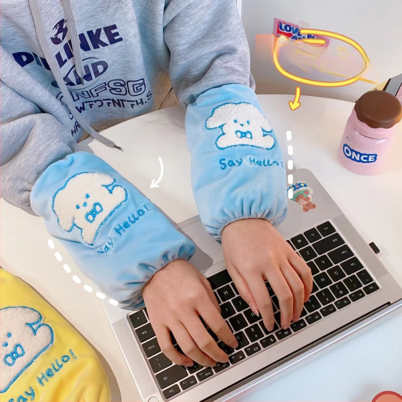 Tengyi Excellent Products Дамски зимен дълъг предмишничен ръкав за офис – антизамърсяващ, за възрастни