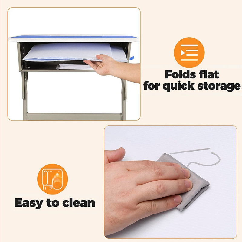 PP galda privātuma starpsiena biroja lietošanai, ūdensizturīga un viegli tīrāma, pielāgojama