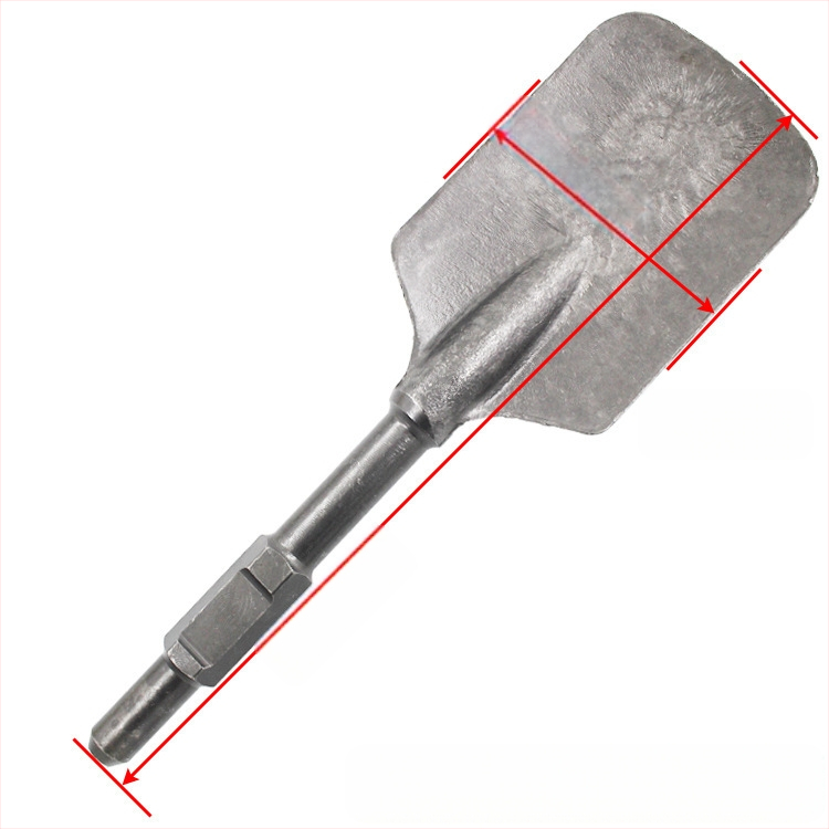 Електрическа кирка, голяма лопата за копаене в бетон, пръст и камък, индустриално качество, серия Каменно длето