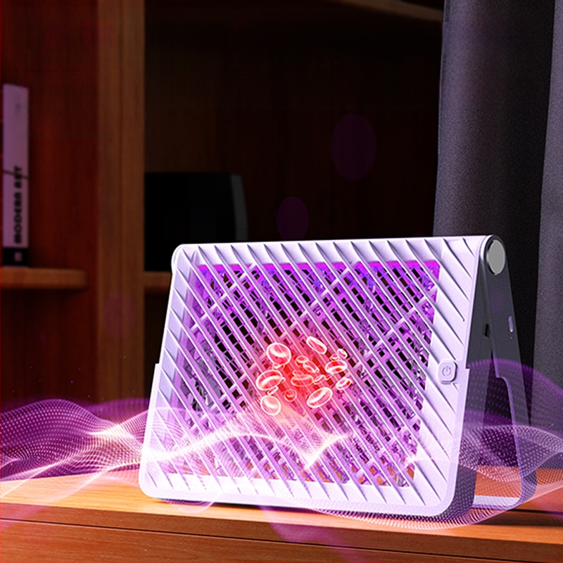 Ηλεκτρικός εξοντωτής κουνουπιών με επαναφορτιζόμενο USB, LED φωτισμό, ενσωματωμένη μπαταρία, αυτονομία 1–3 ώρες, χρόνος φόρτισης 3 ώρες · Παγίδα κουνουπιών με φωτεινό κύμα + έλεγχος ηλεκτρικού χτυπήματος