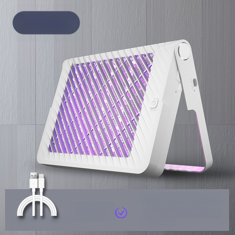 Ηλεκτρικός εξοντωτής κουνουπιών με επαναφορτιζόμενο USB, LED φωτισμό, ενσωματωμένη μπαταρία, αυτονομία 1–3 ώρες, χρόνος φόρτισης 3 ώρες · Παγίδα κουνουπιών με φωτεινό κύμα + έλεγχος ηλεκτρικού χτυπήματος