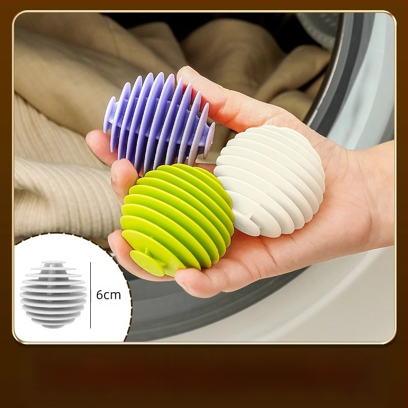 Cool Shun pralna kugla, TPR materijal, za perilice s bubnjem, anti-zamotavanje, dezinfekcija i čišćenje