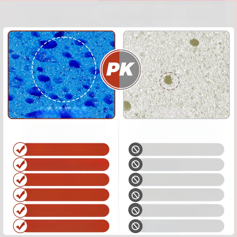 Meiluo Jie Sutręšta didelė putų plovimo kempinė automobiliams – didelis medaus šerdes formos kempinė iš jūros dumbliai, auto valymui