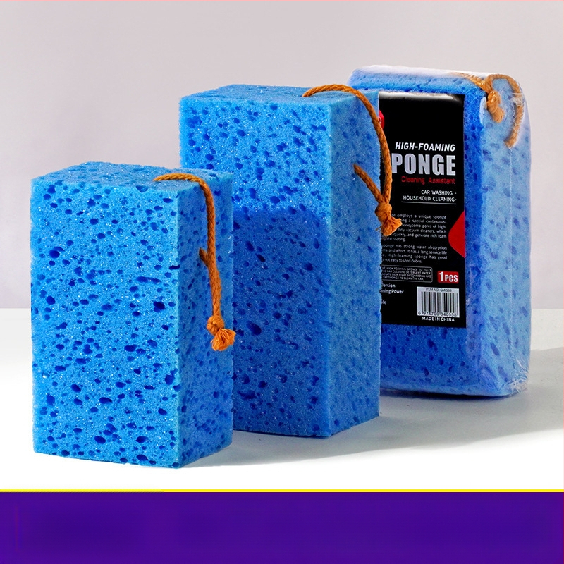 Meiluo Jie Sutręšta didelė putų plovimo kempinė automobiliams – didelis medaus šerdes formos kempinė iš jūros dumbliai, auto valymui