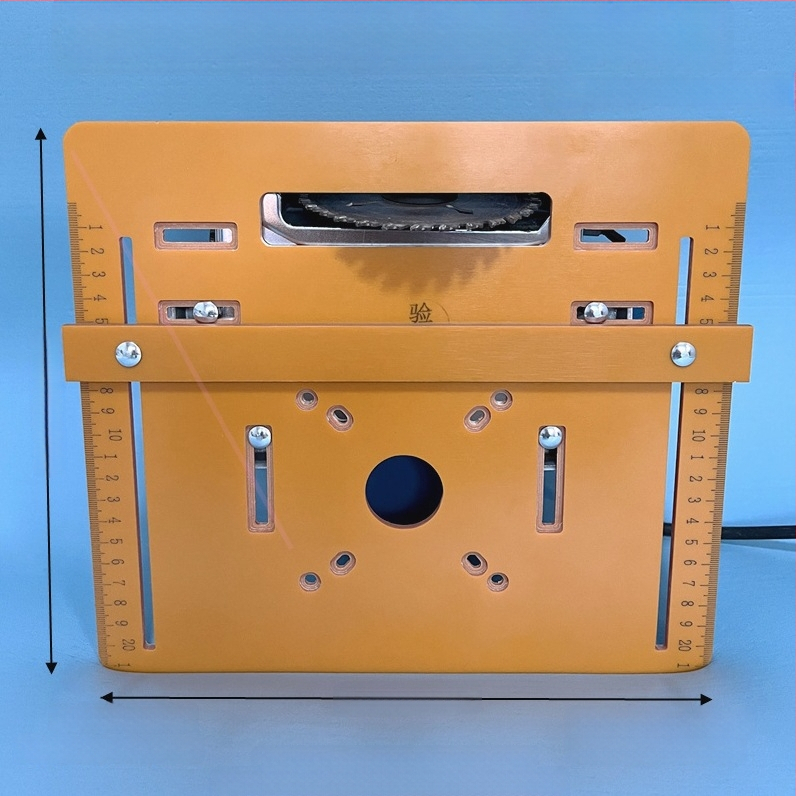 Drvena baza ploča s mjernom skalom i laserskim vodilom, Bakelitni rezni dodatak