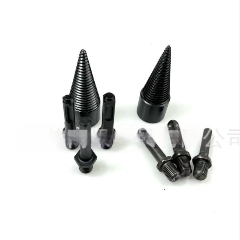 Fa hasítására szolgáló ütvefúró bit – konuszos alakú, háztartási faragáshoz, High News Tools