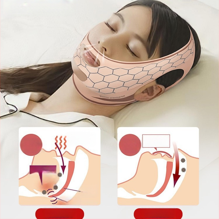 Orālā elpošanas korekcijas josta, Lycra materiāls, minimālistisks stils, zīmols Bright