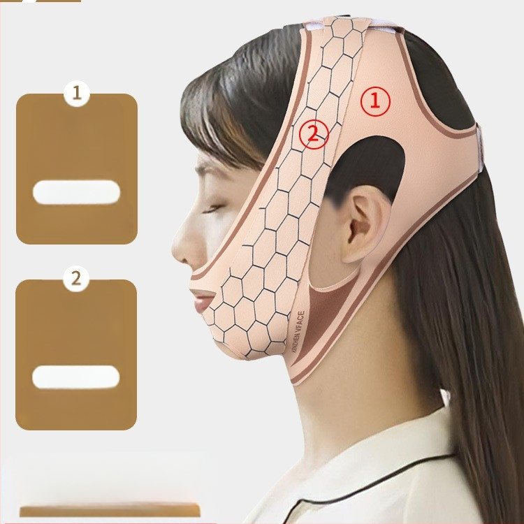 Orālā elpošanas korekcijas josta, Lycra materiāls, minimālistisks stils, zīmols Bright