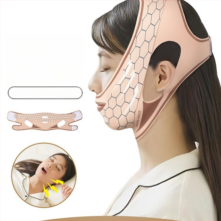 Orālā elpošanas korekcijas josta, Lycra materiāls, minimālistisks stils, zīmols Bright