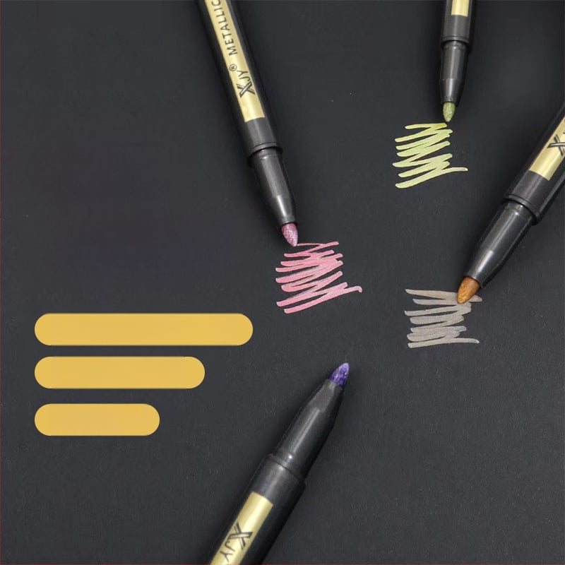 New Simple gyerekeknek szóló akril marker toll – fedhető, vízálló, puha hegye, DIY graffiti és kézi rajzokhoz
