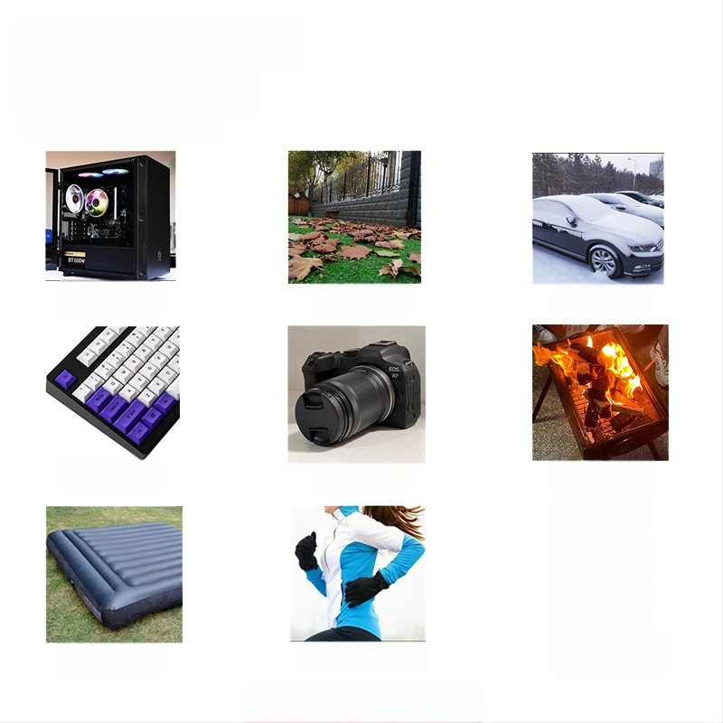 Mini rankinis ventiliatorius su bešepiniu varikliu, įkraunama 4000 mAh baterija, 4 greičio režimai, triukšmas 51–60 dB, svoris 326 g