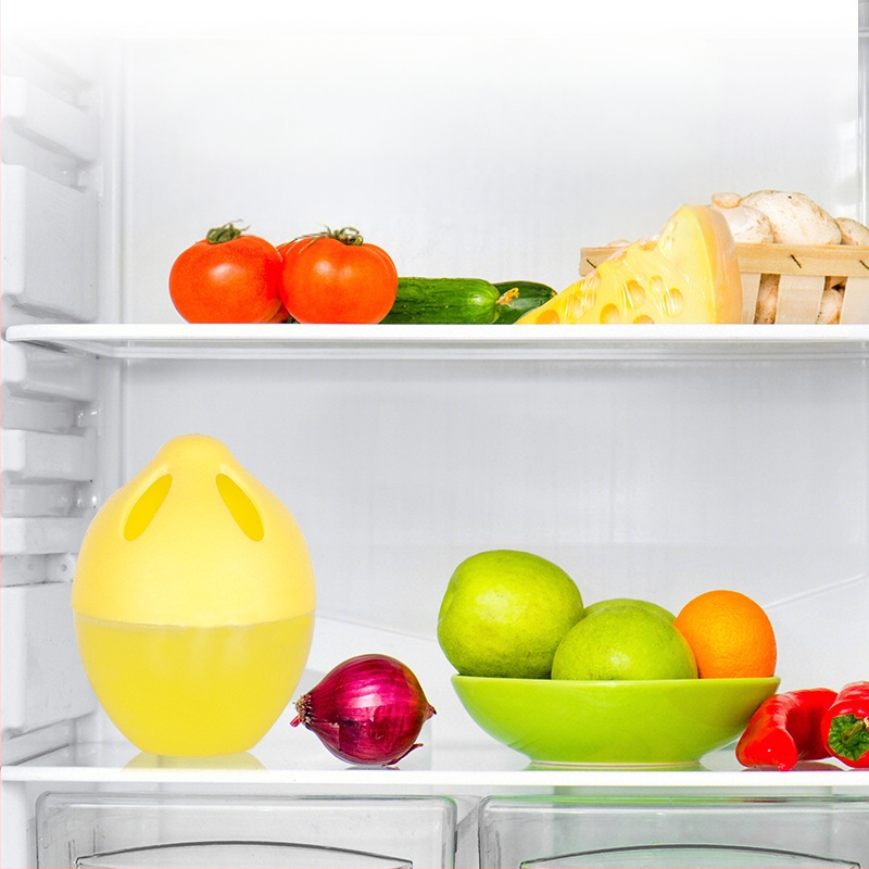 Šaldytuvo dezodorantas – kiaušinio formos, šviežias kvapas, grynas kiekis 50, dėžutėje 100 vnt.