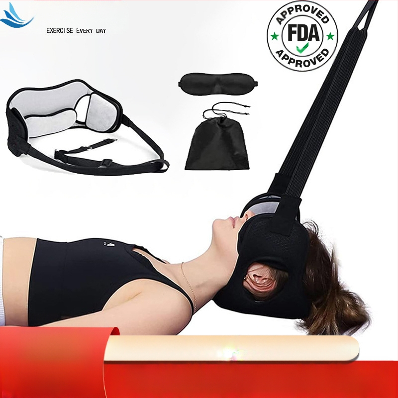 TT-055 Шия хамак с Velvet материя – далечно инфрачервено нагряване и тракция за шията, здравословен масаж