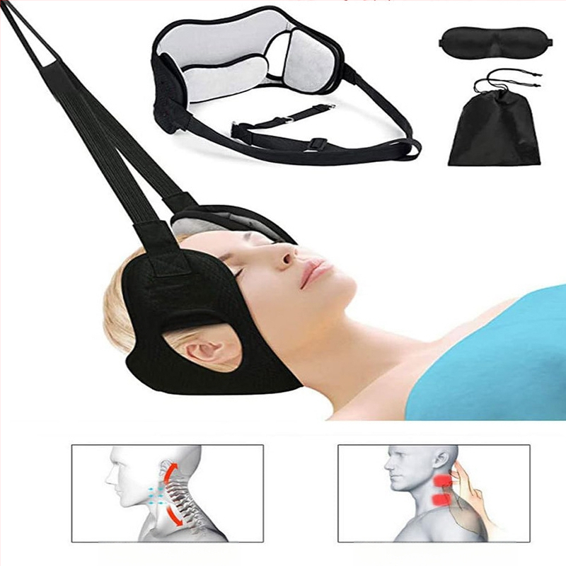 TT-055 Шия хамак с Velvet материя – далечно инфрачервено нагряване и тракция за шията, здравословен масаж