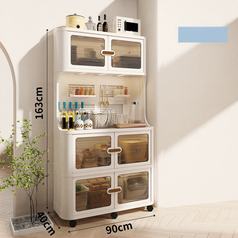 Επιτοίχιο ντουλάπι αποθήκευσης μητέρων και βρεφών με τραπεζάκι θηλασμού, μοντέλο 9614, υλικό πολυπροπυλένιο (PP), στυλ light luxury