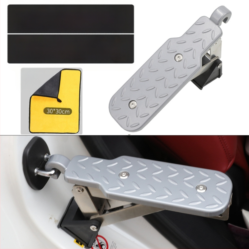 Стъпало за врата на автомобила, сгъваем покривен багажник – алуминиева сплав, Lion Tourui