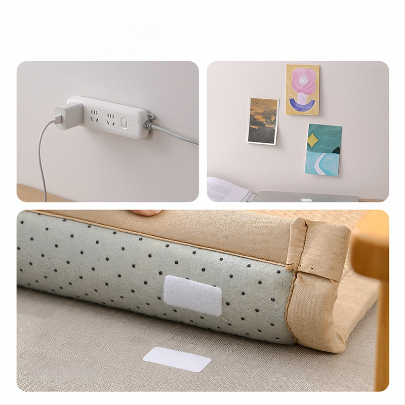 Αυτοκολλητή οθόνη κουρτίνας για παράθυρα και πόρτες με διπλής όψης Velcro και χαλάκι δαπέδου