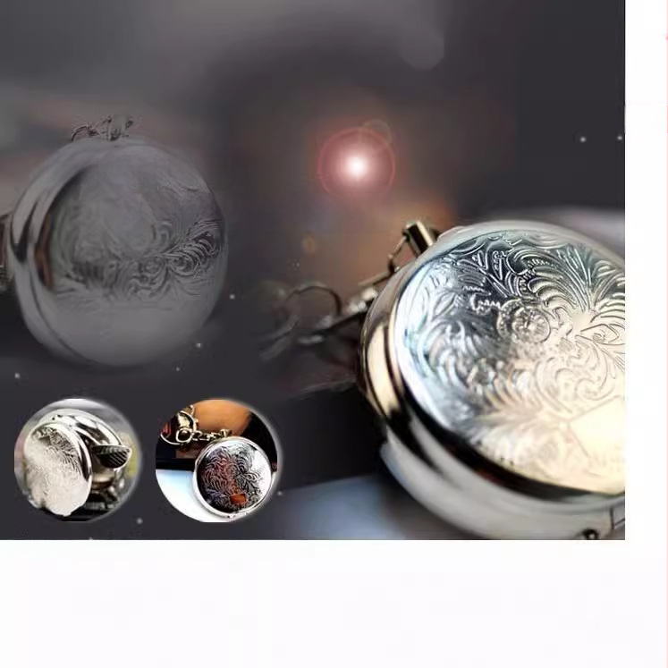 Prijenosni metalni pepeljara, europskog kružnog stila, s prstenom za ključeve; metalna konstrukcija; nije uvezen; pogodan kao poklon za rođendan ili novi dom