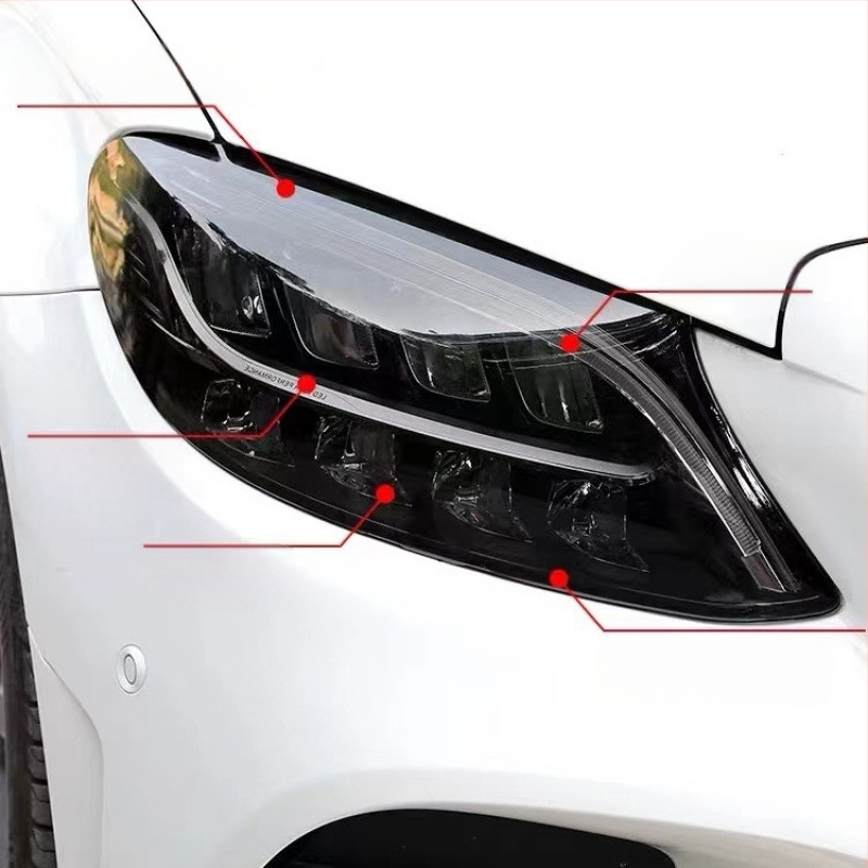 TPU φιλμ για προβολείς και φώτα πίσω αυτοκινήτου — ανθεκτικό στις γρατζουνιές, διαφανές προστατευτικό φιλμ αλλαγής χρώματος