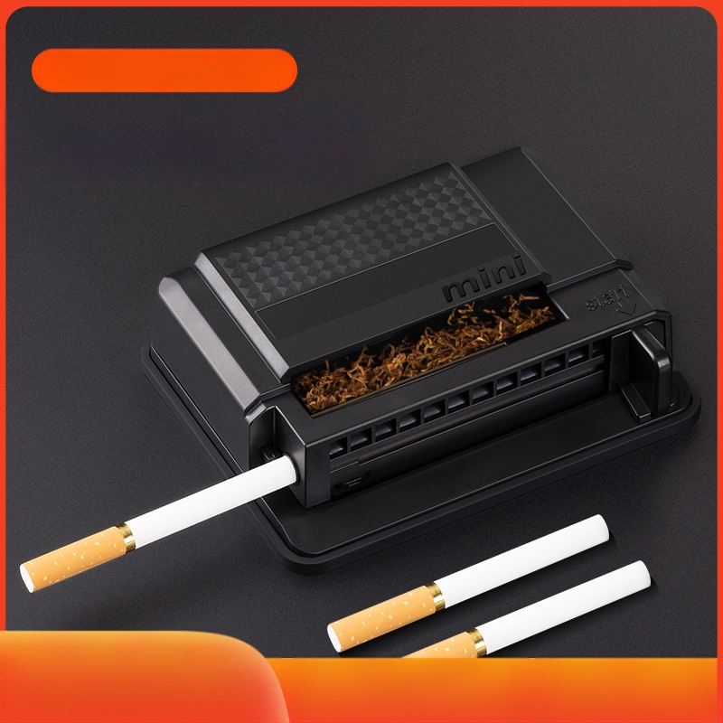 Rokas cigarešu vērēja mašīna ar push-pull mehānismu, 8,0 mm kalibrs, mājas lietošanai, pusautomātiska, ar logotipu