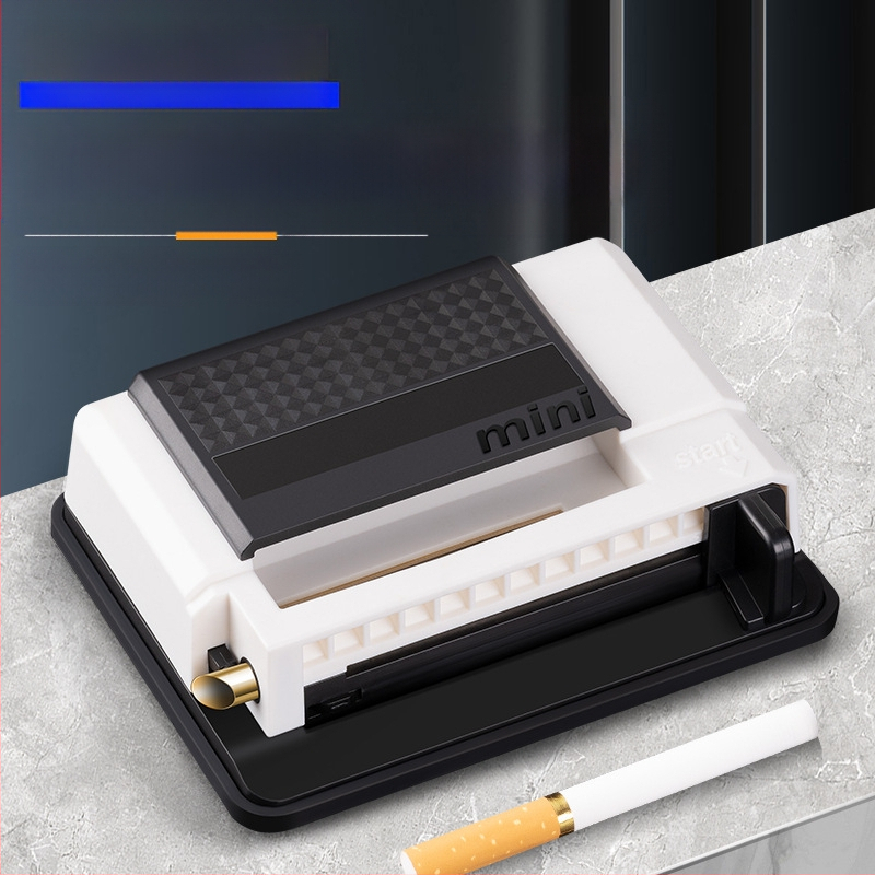 Rokas cigarešu vērēja mašīna ar push-pull mehānismu, 8,0 mm kalibrs, mājas lietošanai, pusautomātiska, ar logotipu