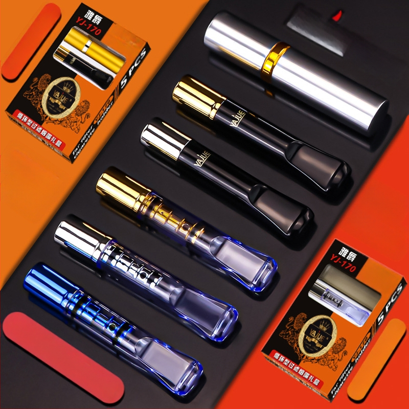 Cigarešu turētājs ar filtru, Arjue YJ-170, plastmasas, vienkāršs stils