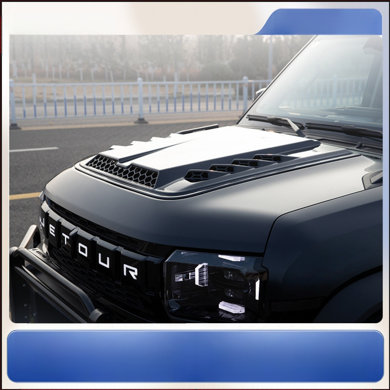 Első motorháztető matrica – mágneses rögzítés, műanyag, Chiweng márka