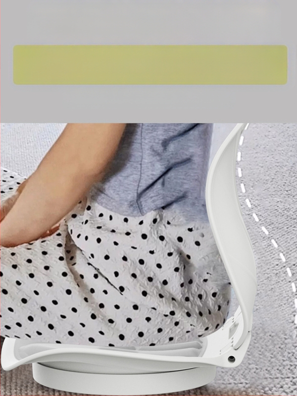 Ергономична подложка за гръб с лумбална опора за офис стол — Shaker, гъба, защита на талията