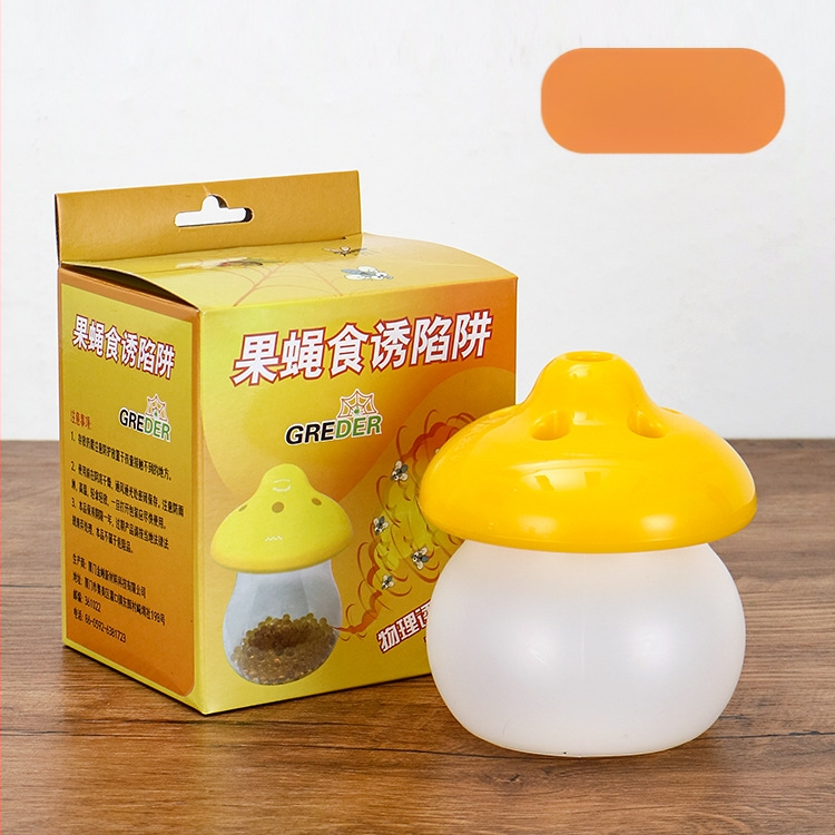 Vaisių musių gaudyklė su lipniąja gaudykle, namų naudojimui; kieta forma; pritaikomas modelis; mikrotoksiškumas