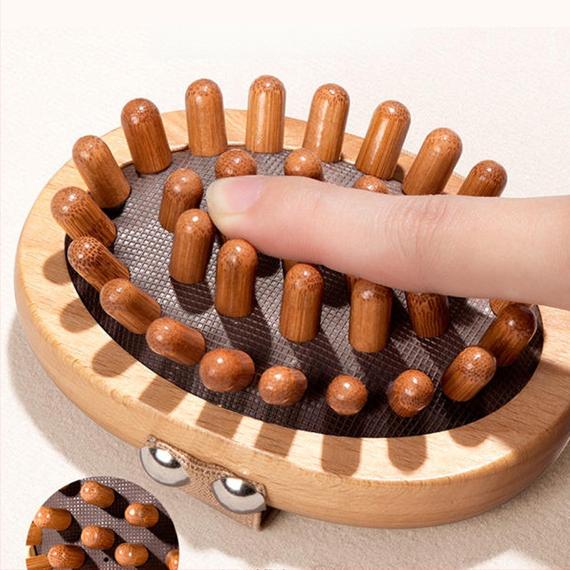 Fából készült masszázs pálca, családi stílus, 100 g, A888